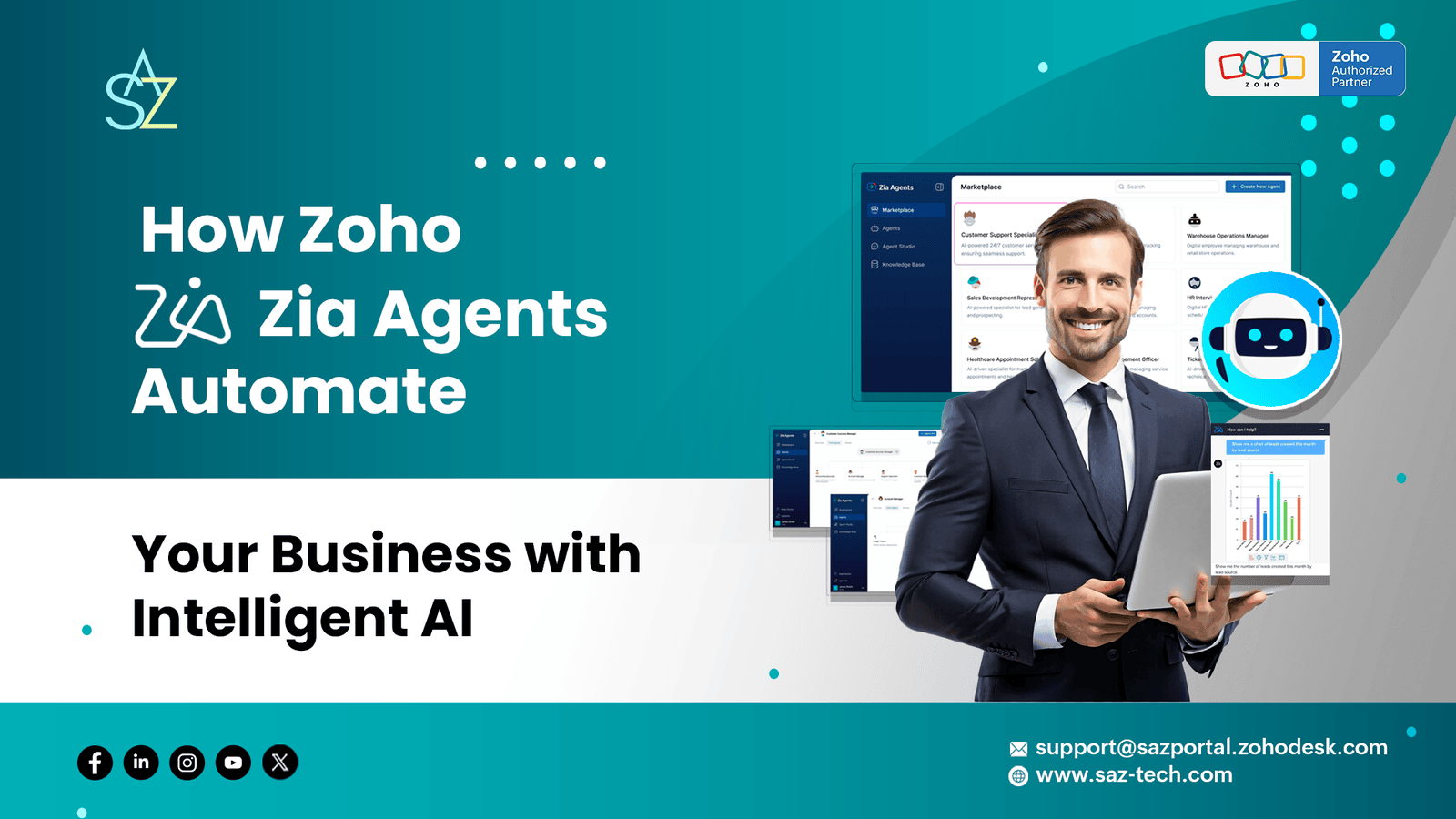 How Zoho Zia Agents Automate Your Business with Intelligent AI